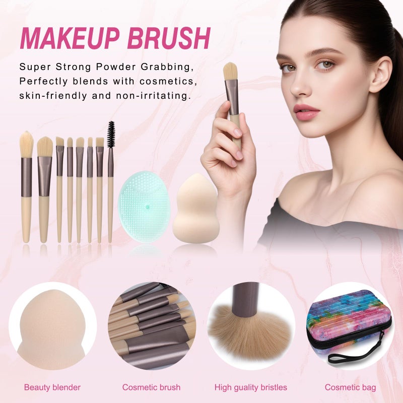 venshun Makeup Set for Teens Makeup Kits for Teens & Girls Women - Travel Makeup Kit for Women Full Kit with Eyeshadow Palette, Lipstick & Moreâ€‹, Make Up Set for Teenager Girls - Image 5