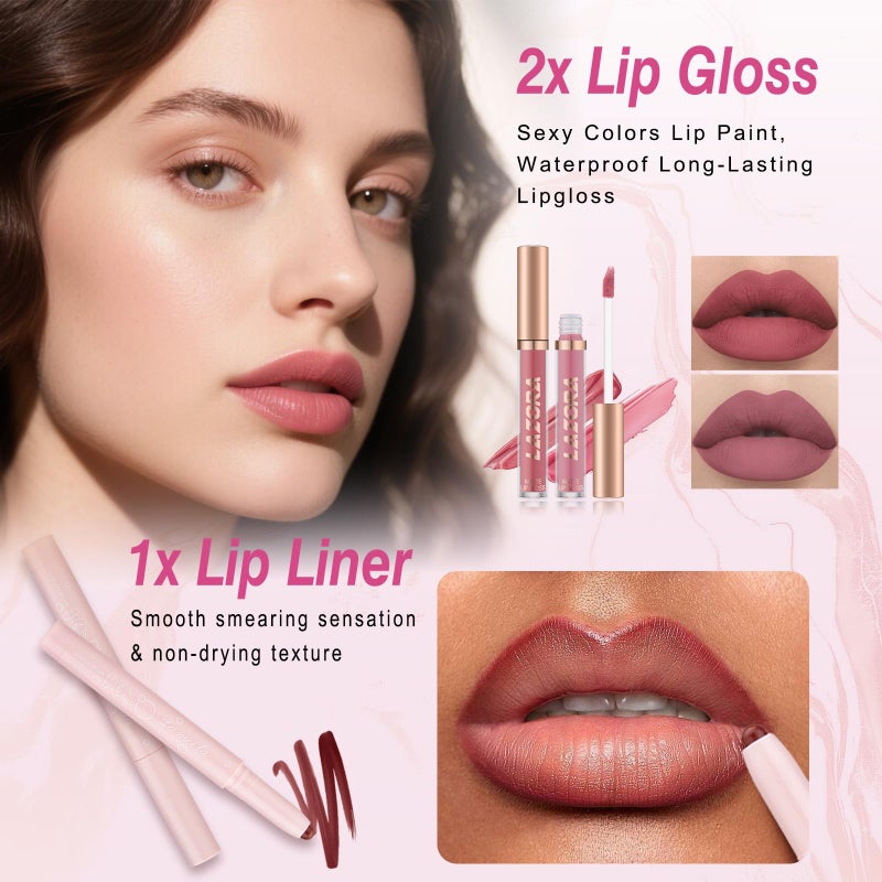 venshun Makeup Set for Teens Makeup Kits for Teens & Girls Women - Travel Makeup Kit for Women Full Kit with Eyeshadow Palette, Lipstick & Moreâ€‹, Make Up Set for Teenager Girls - Image 4