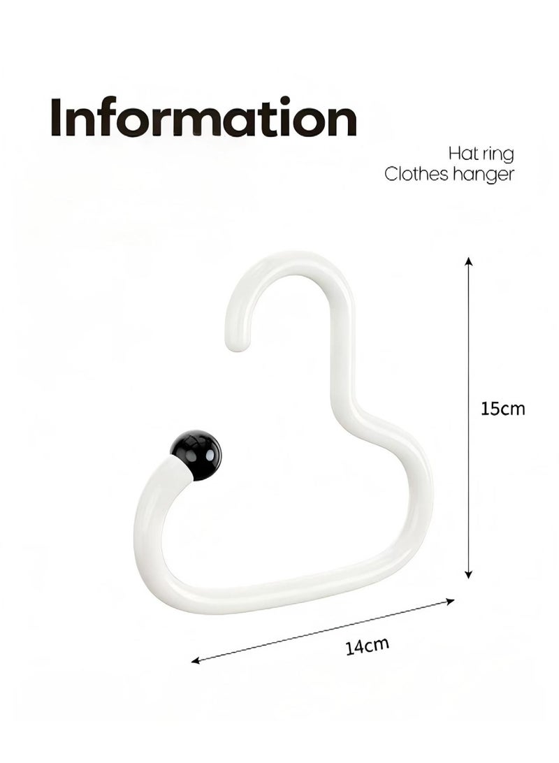 Multi-Functional Hat & Clothing Hook, Space-Saving Home Storage Essential for Hats, Bags & Underwear with Non-Slip & Trace-Free Design - Image 4