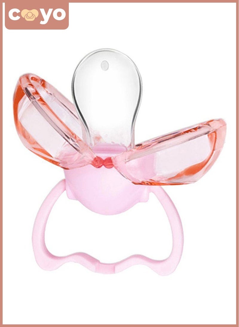 COYO Baby Pacifier with Protective Cover, Silicone Soother Pacifier for Newborns, Infants, Toddlers 0-6 Months, BPA-Free Baby Nipple for Soothing - Image 1