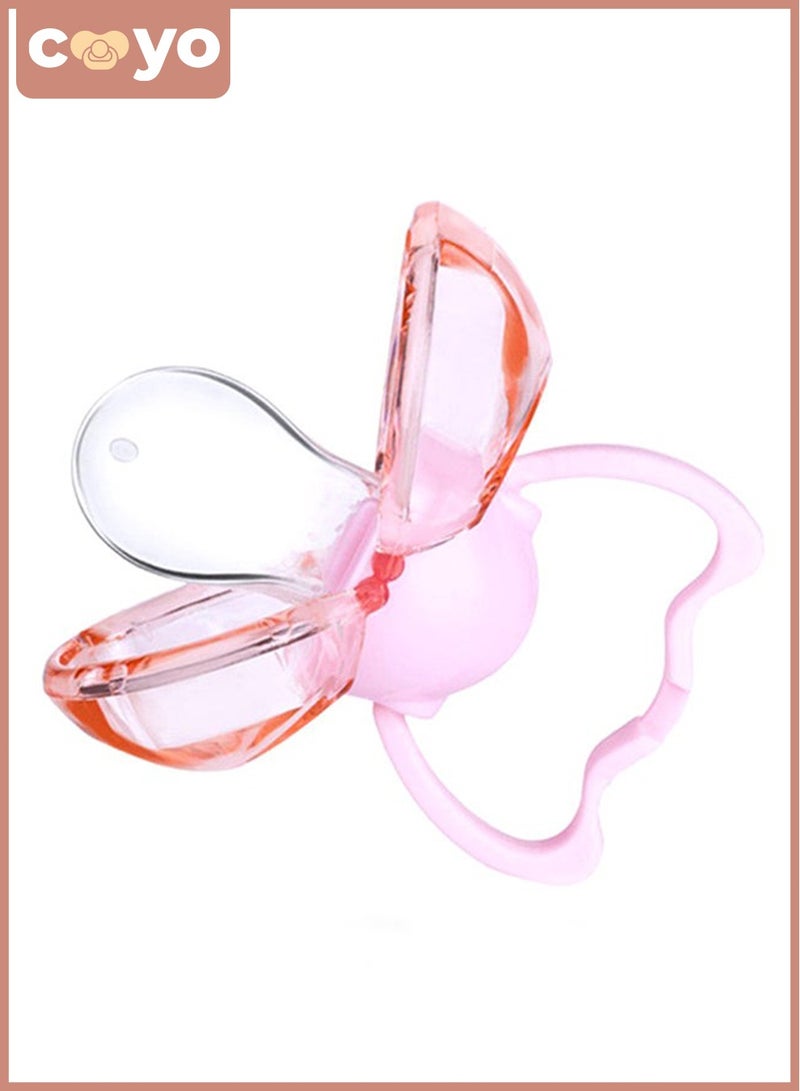 COYO Baby Pacifier with Protective Cover, Silicone Soother Pacifier for Newborns, Infants, Toddlers 0-6 Months, BPA-Free Baby Nipple for Soothing - Image 3