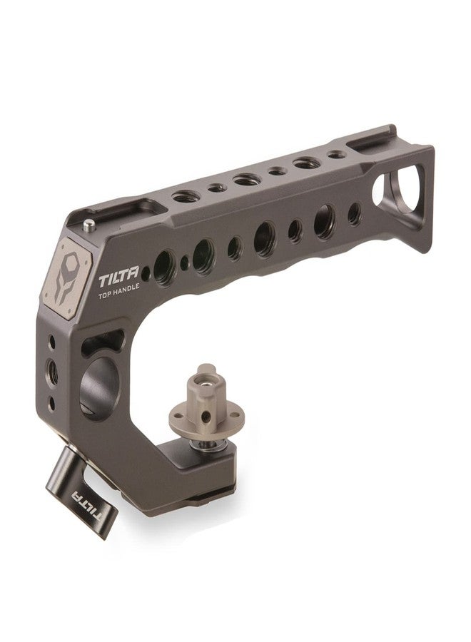 Tilta Quick Release Top Handle Universal Compatible With all Tiltaing Cages Komodo BGH1 Canon R5/R6 Sony FX3 BMPCC-6K Lightweight - Tilta Gray TA-QRTH-G - Image 1