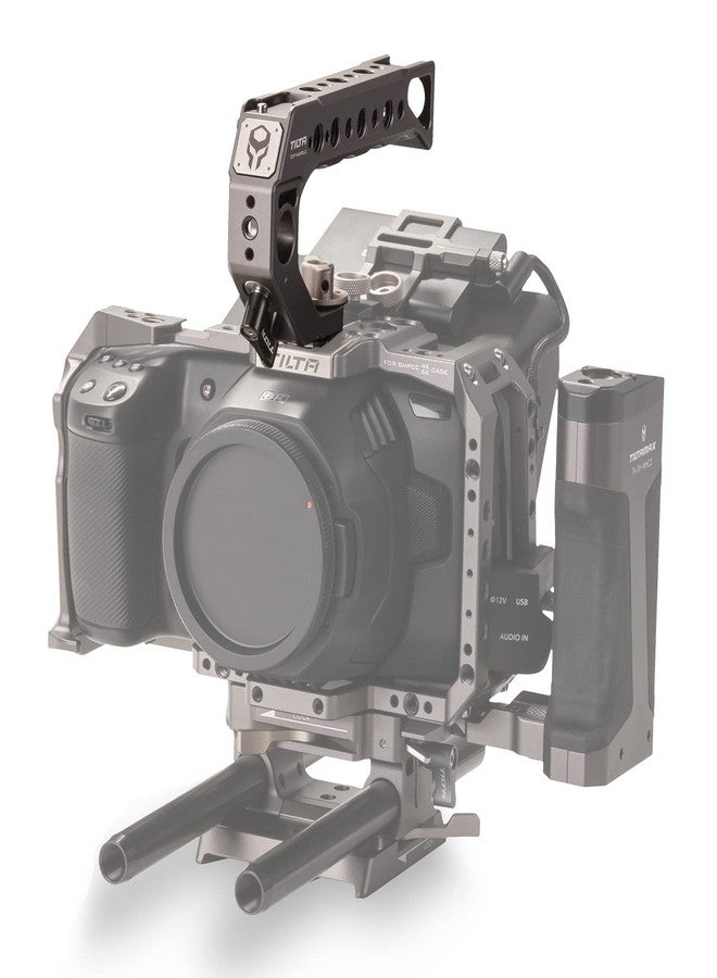 Tilta Quick Release Top Handle Universal Compatible With all Tiltaing Cages Komodo BGH1 Canon R5/R6 Sony FX3 BMPCC-6K Lightweight - Tilta Gray TA-QRTH-G - Image 2
