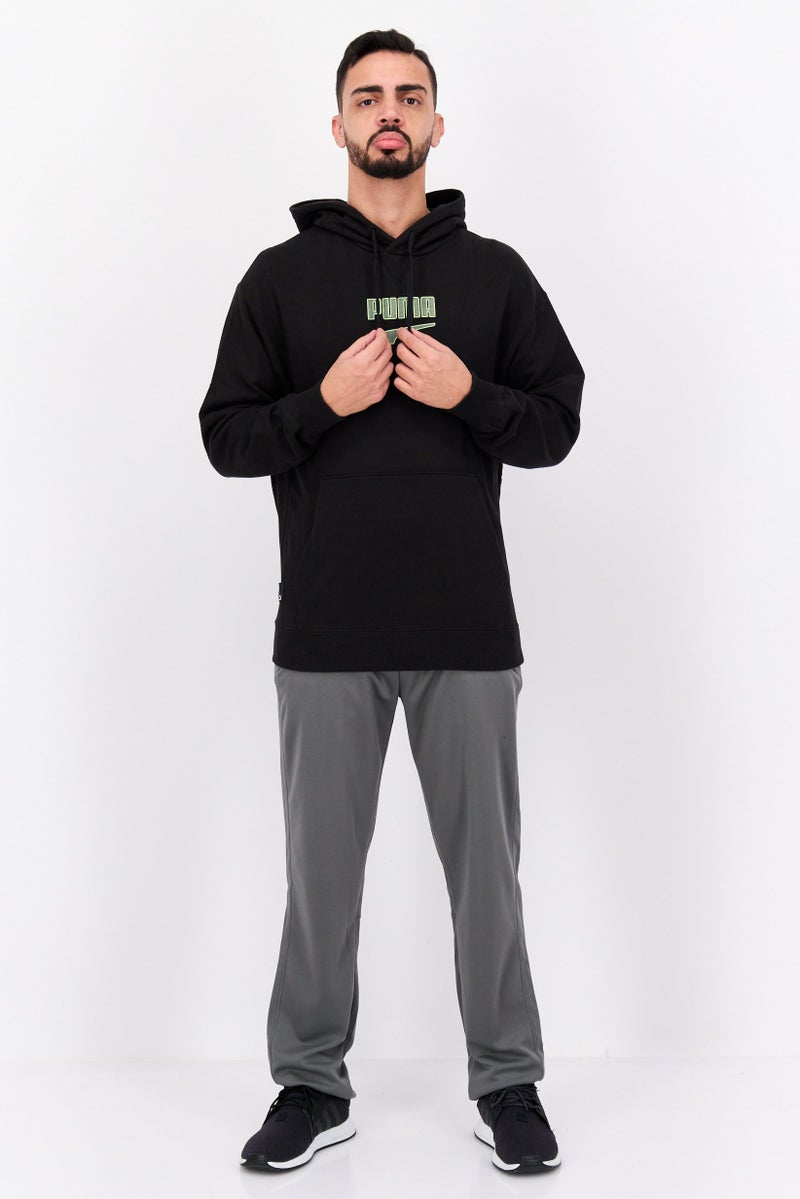 PUMA Men Sportswear Fit Training Hoodie, Black  - Image 2