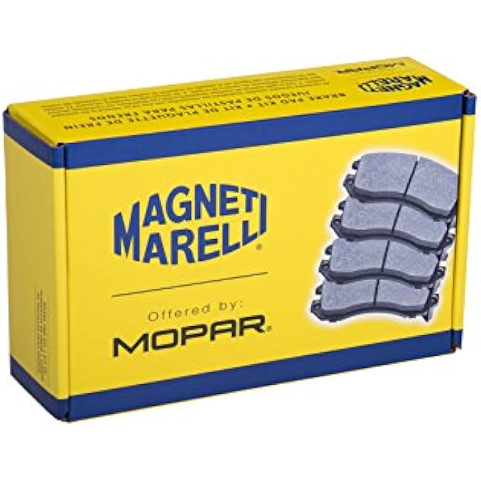 ريحني ماجنتي ماريلي من موبار 2AMV4386AA مجموعة وسادات فرامل من 2 - Image 2