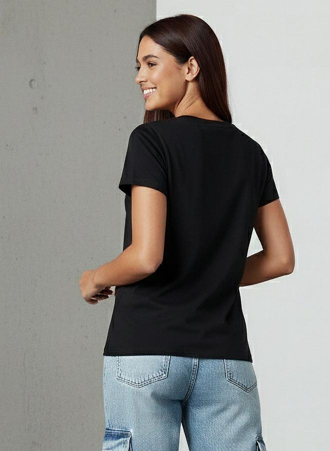 SP Characters Cotton T-shirt with Barbie Print - Image 3