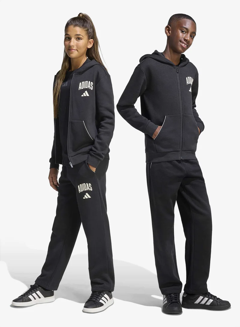 اديداس بنطلون رياضي بنقوش جامعية لموسم الشباب