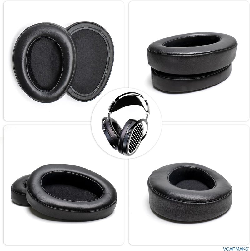 Voarmaks Memory Foam Cushion Ear Pads Compatible with Hifiman Arya Ananda Edition XS X HE1000se HE1000 V2 Jade II Headphone Replacement EarPads (Full Sheepskin) - Image 5
