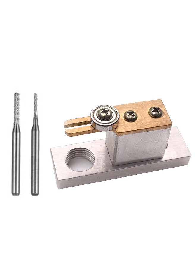 Violin Cellow Making Tools Electric Purfling Groove Cutter Luthier Tool Accessories With Two Miling Cutters