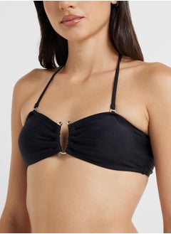 Ginger Ringer Detail Bandeau Bikini & Brief Set  - Image 2
