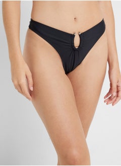 Ginger Ringer Detail Bandeau Bikini & Brief Set  - Image 3