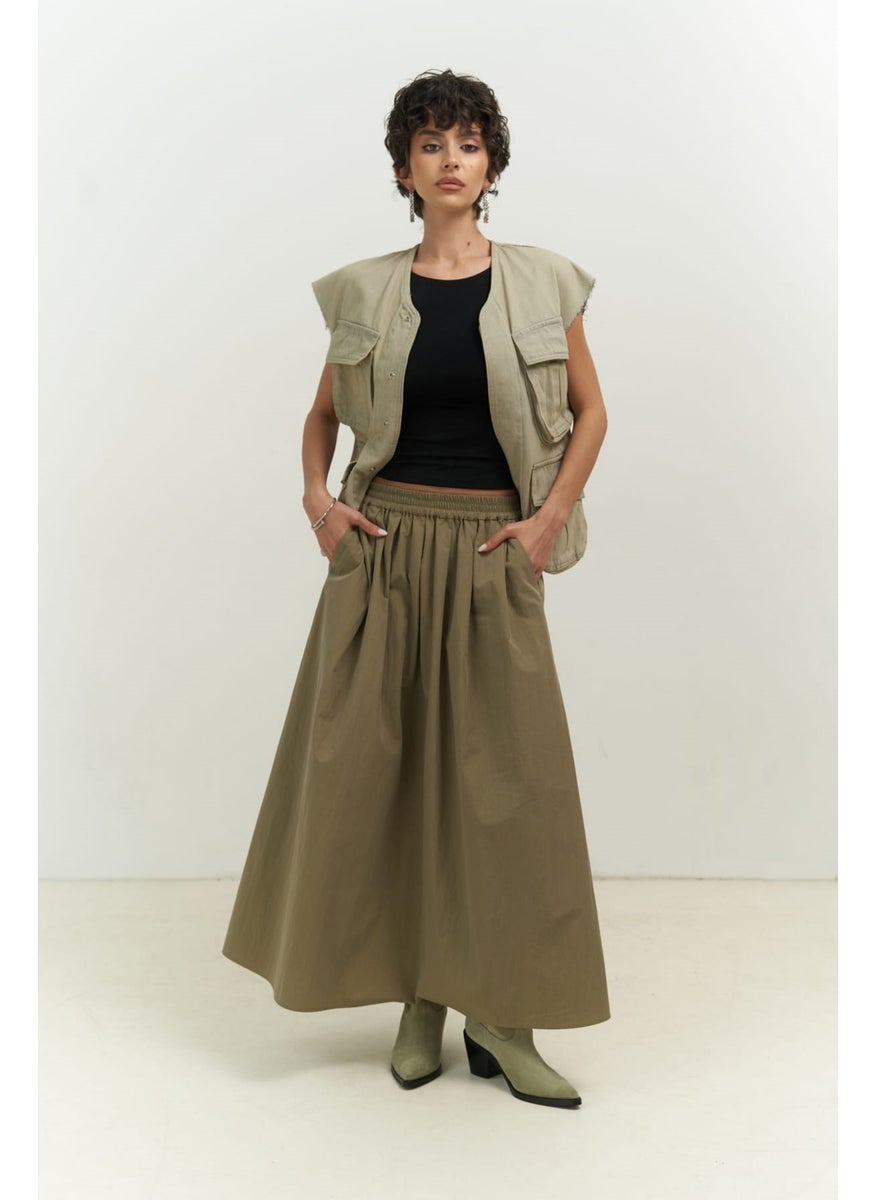 Collection Ivory Khaki Parachute Skirt - pzsku/Z99A1F8785105BC7F8E81Z/45/_/1741093497/c66c83f9-ab70-49d8-aa95-4b9f83bd43b8