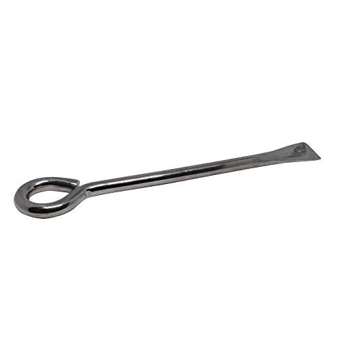 Coolboss Coconut Opener Steel Rod, length18 cm, Thickness 10 mm, Traditional South Indian Coconut Breaker, Kitchen Tool, Peeler, Chipper, Cutter, Rust Free Stainless Steel Coconut Shell Cracker Tool - Image 4