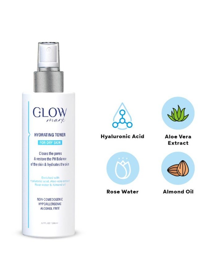 Glow Hydrating Toner For Dry Skin - 200ML - Image 2