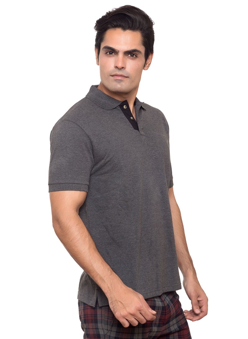 SANTHOME Highlander Cotton Polo Shirt for Men - Image 2