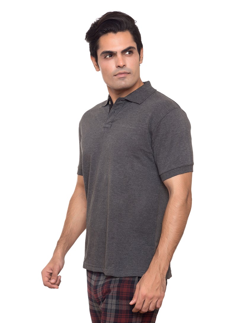 SANTHOME Highlander Cotton Polo Shirt for Men - Image 3