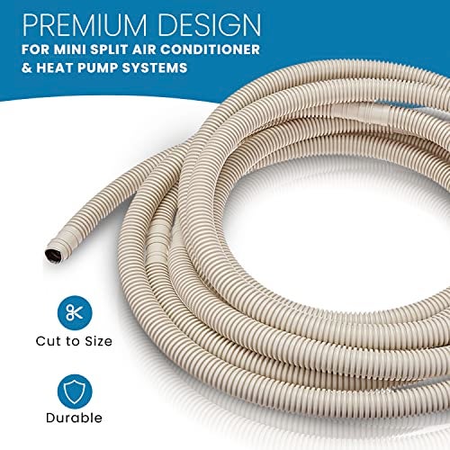 Senville 20 Ft Drain Hose Line for Mini Split Air Conditioner Ductless Heat Pump - Image 4