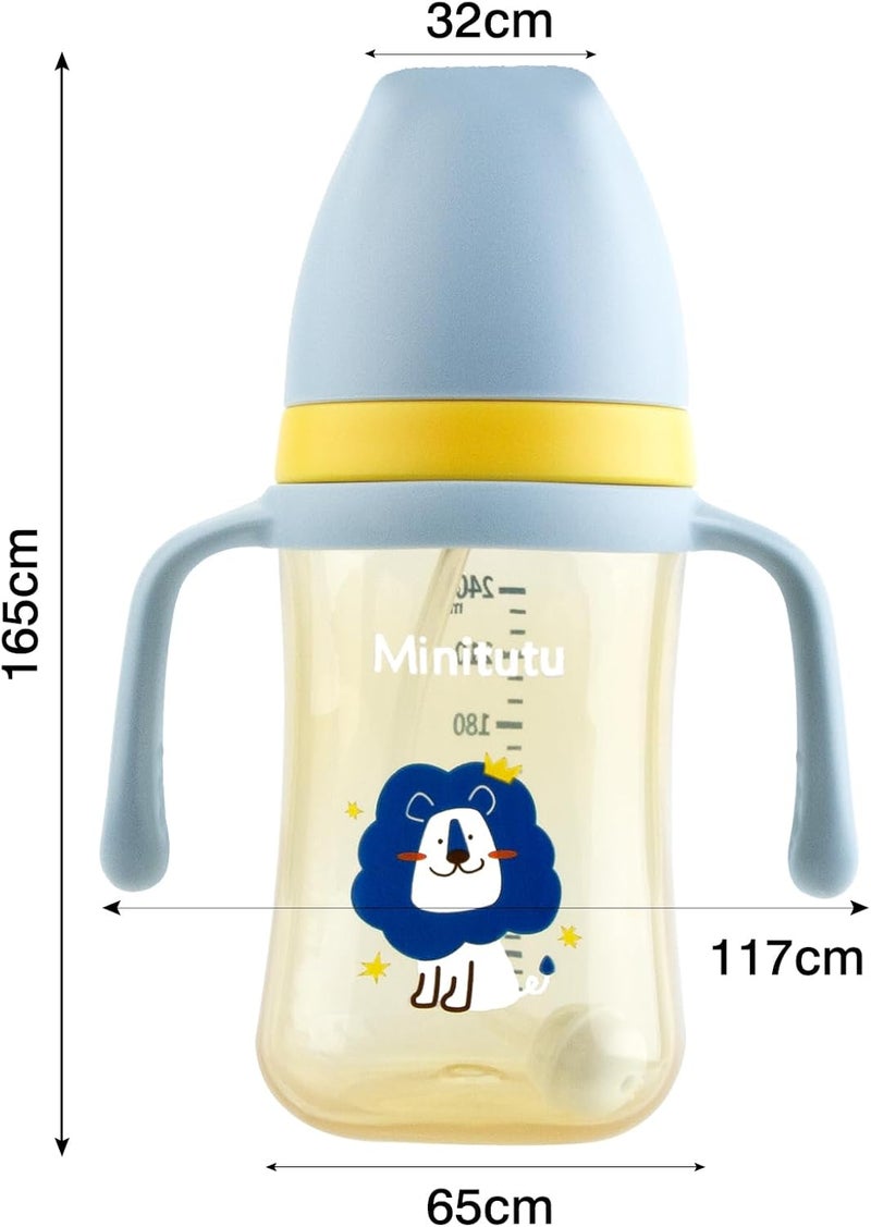 Qshare 3 in 1 Learning Cup with Straw - Image 2