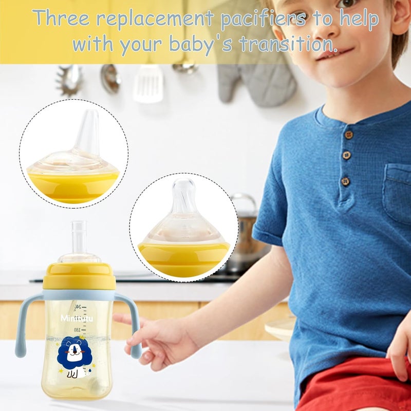 Qshare 3 in 1 Learning Cup with Straw - Image 4