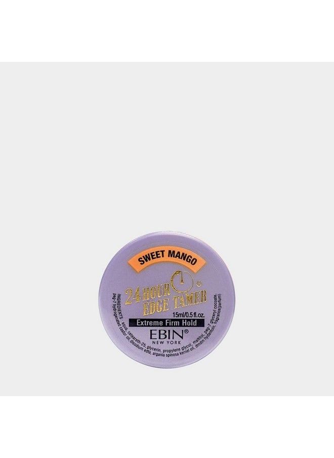 24 Hour Argan Oil Edge Tamer Refresh(0.5Oz/ 15Ml Sweet Mango) Extreme Firm Hold Smooths & Tames Frizz No Flaking Or Drying High Shine Long Lasting All Hair Types Styling Gel. - pzsku/Z99A27B812DC0158473A4Z/45/_/1720444727/3c5c520c-7d4f-4465-90ac-c567c13d751b