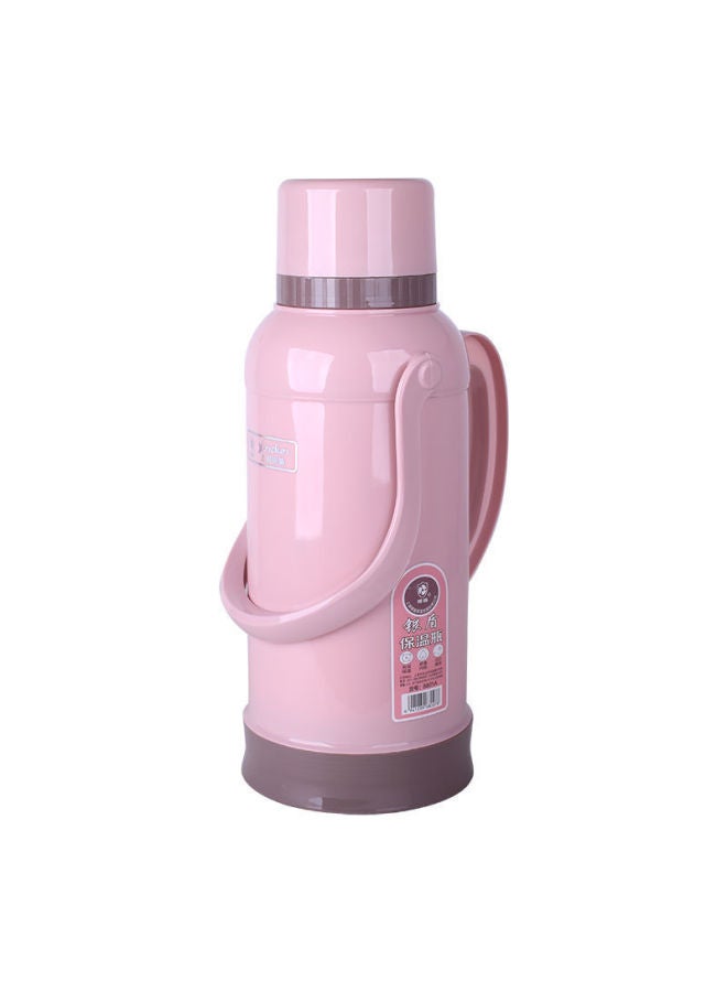 Thermos Bottle Household Thermos Bottle Bottle Bottle Bottle Thermos Large Thermos Bottle Student Dormitory Kettle Glass Liner-Colour:Silver Shield Dormitory Powder 3.2l-Capacity:Complete Set [shell + Liner + Tray]  - Image 1