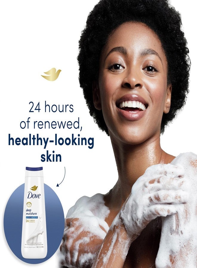Dove 2-in-1 Shampoo & Conditioner, Daily Moisture Deep Moisture Body Wash - Deep Hydration for Revitalizing Dry Hair and Skin (2 Piece Set) - Image 5
