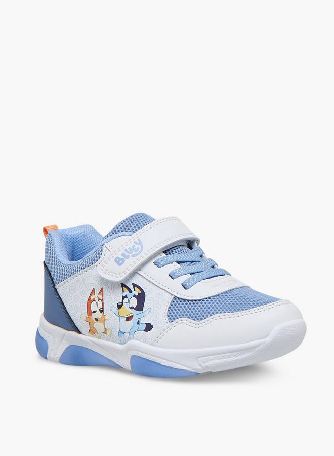 BLUEY Boys Hook & Look Light-Up Sneakers - Image 2
