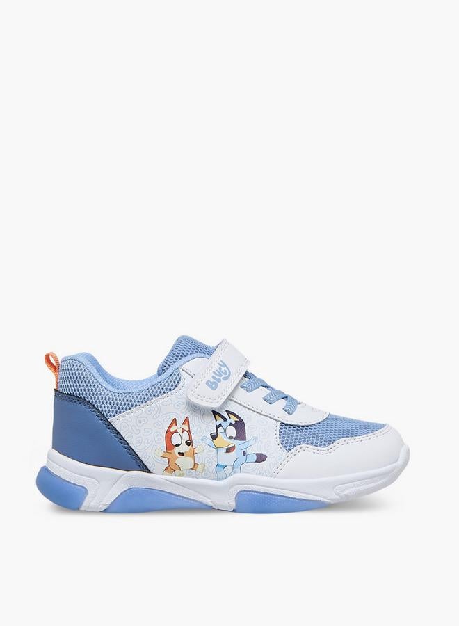 BLUEY Boys Hook & Look Light-Up Sneakers - Image 3