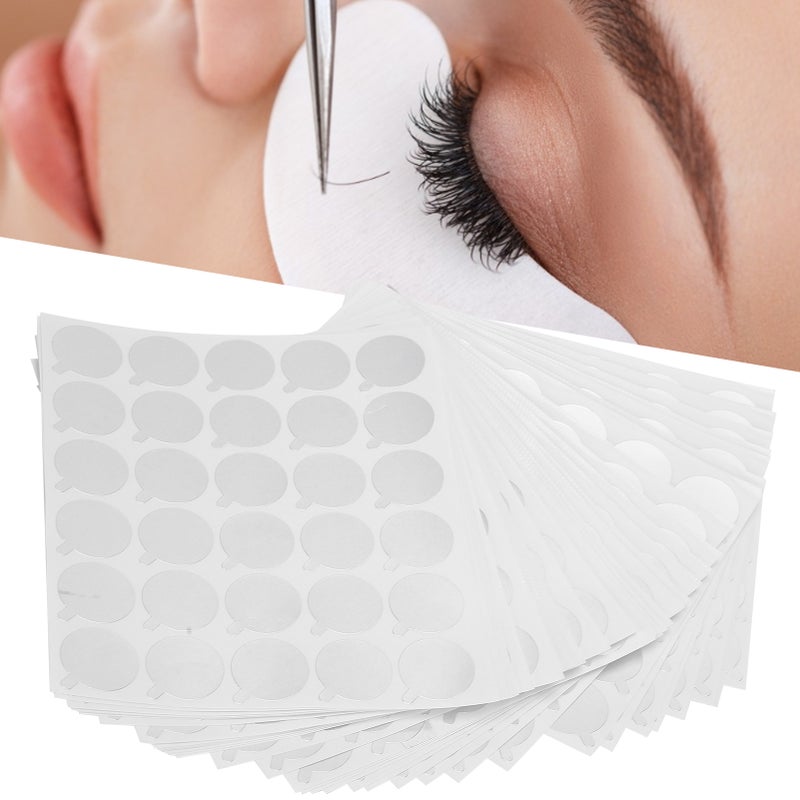 Disposable Eyelash Glue Foil Stickers Grafting Eyelashes Holder Pallet Stickers Pads - Image 5