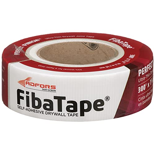 ADFORS FibaTape Perfect Finish Ultra-Thin Drywall Joint Tape 1-7/8" X 300 ' White Self Adhesive - Image 1