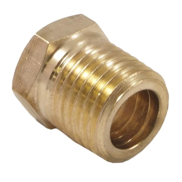 Forney 75534 Brass Fitting, Bushing, 1/8-Inch Female NPT to 1/4-Inch Male NPT - Image 2
