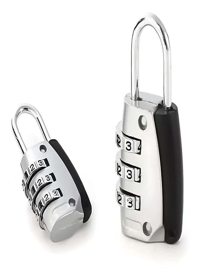 PICKSTORE Combination Travel Number Lock | Portable Luggage 3 Digit Code Pad Anti Theft Protection Tool for LuggageTravel Sliding Anti-Theft. Luggage/Travel Lock-3(1Pcs) - Image 4