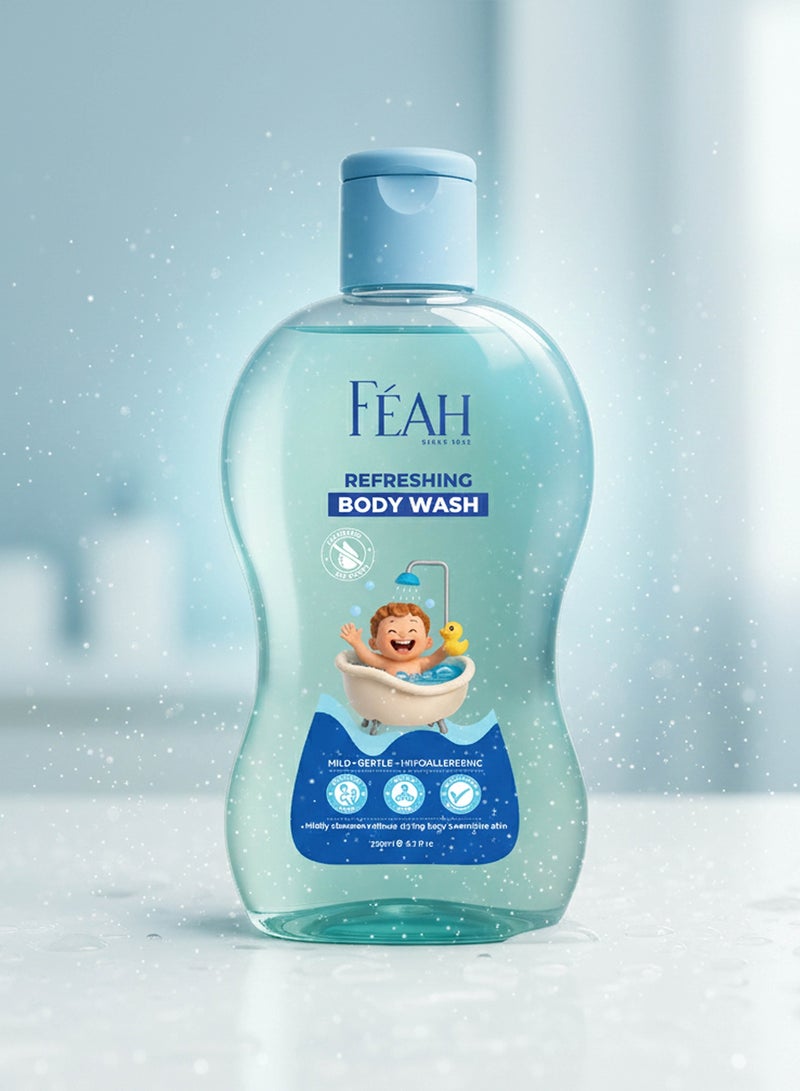 فياح غسول فيا للأطفال 500 مل - منظف لطيف من الرأس إلى أخمص القدمين لبشرة الطفل الحساسة - Image 4