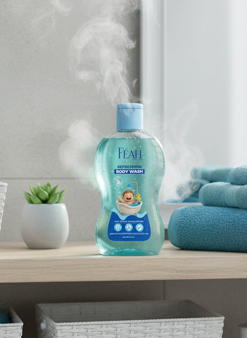 فياح غسول فيا للأطفال 500 مل - منظف لطيف من الرأس إلى أخمص القدمين لبشرة الطفل الحساسة - Image 5