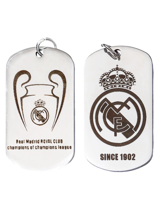 KeyAmor lux Real Madrid keychain for Real Madrid team fan, comes in fancy gift box which makes it a perfect choice for a special gift  - Image 1
