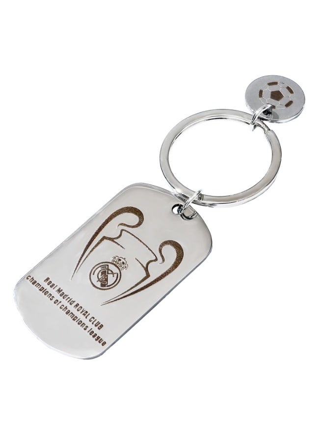 KeyAmor lux Real Madrid keychain for Real Madrid team fan, comes in fancy gift box which makes it a perfect choice for a special gift  - Image 4