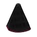 Sylvil Car Shift Knob Dust Cover Shift Boot Cover Hyper Fabric ManualAutomatic Shifter Shift Boot Cover Gear Shift Knob Cover for Protection Decor Universal Car Accessories Black - Image 2