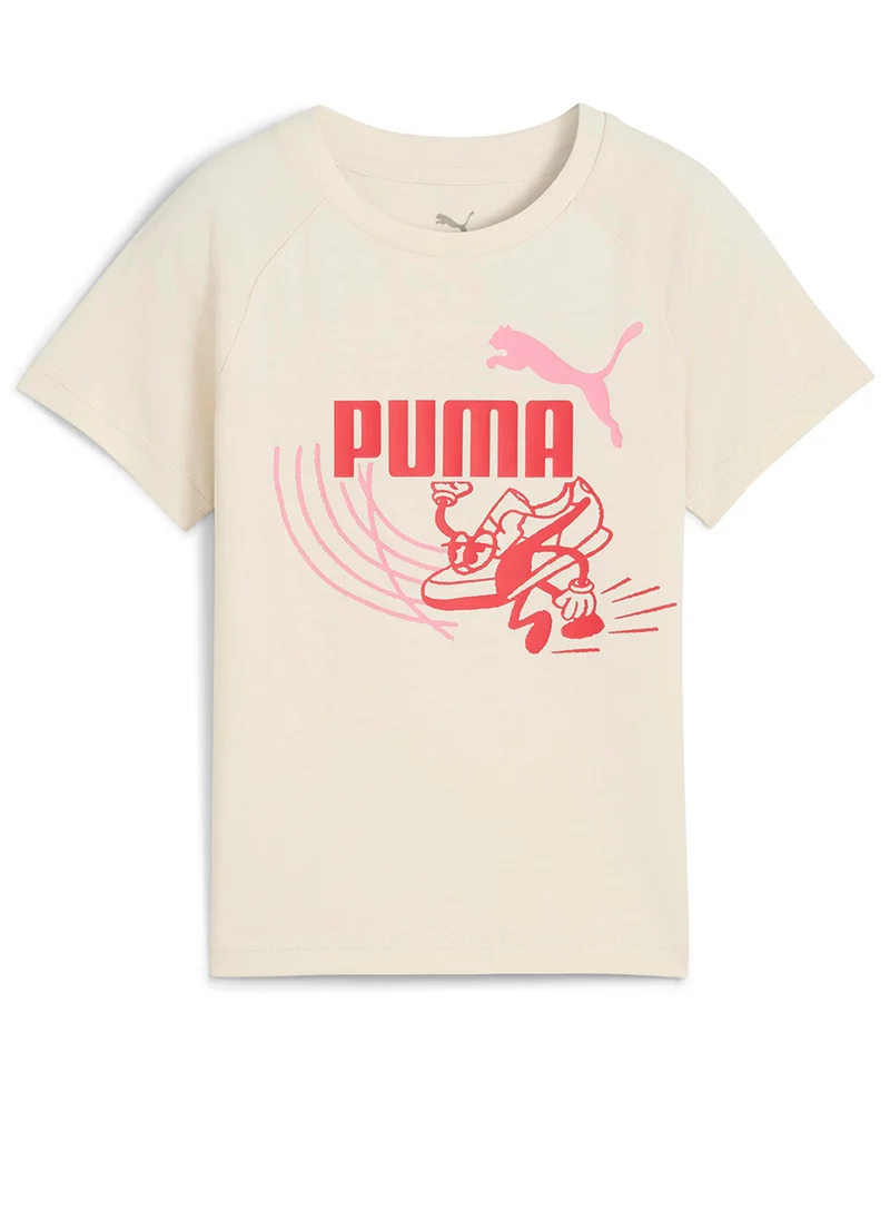 بوما Kids Little Runners Aop T-Shirt