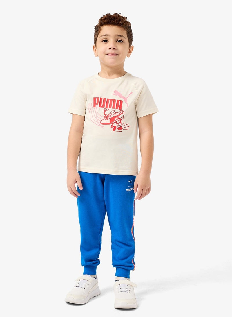 PUMA Kids Little Runners Aop T-Shirt - Image 4