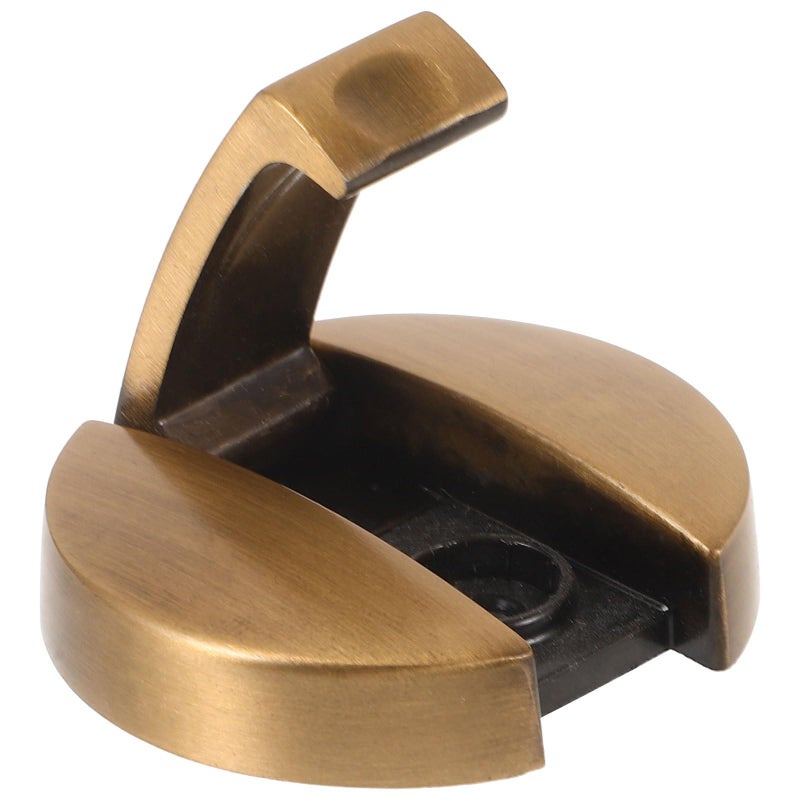 Foldable Wall Hook Bronze Finish Aluminum Towel Clothes Hanger For Bathroom Bedroom - Image 2
