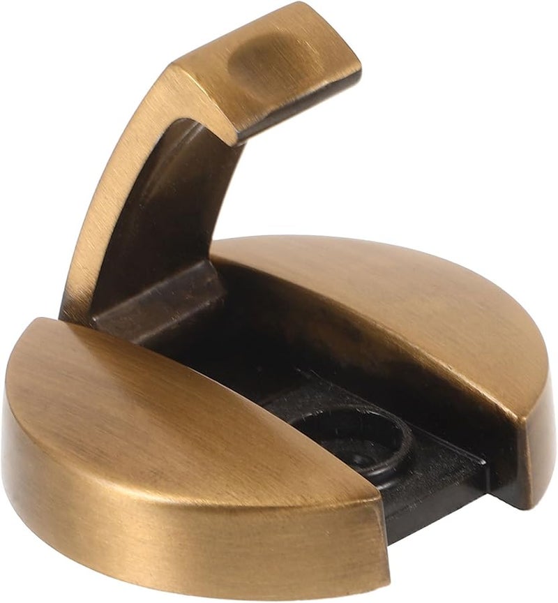 Foldable Wall Hook Bronze Finish Aluminum Towel Clothes Hanger For Bathroom Bedroom - Image 1