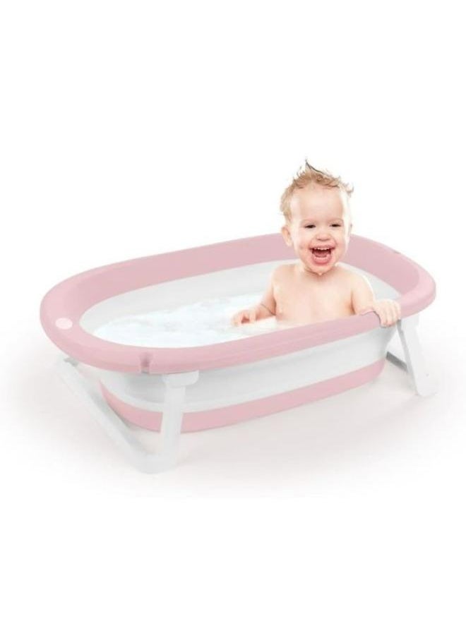 Dolu - Foldable Bathtub -Pink - Image 1