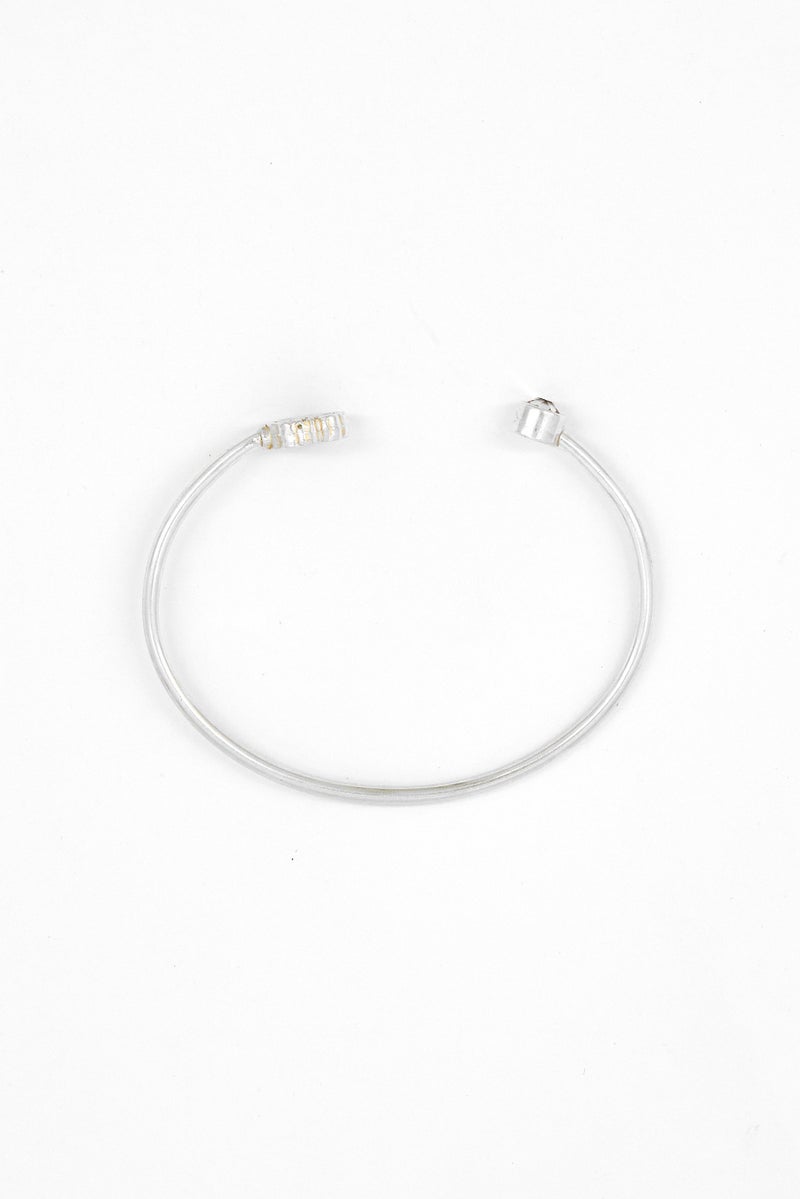 ALEX AND ANI Women Stainless Steel Spiritual Armor Bracelets, Silver - Image 2