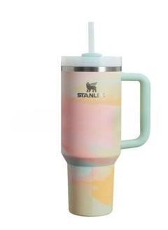 Stanley Quencher H2.0 FlowState Stainless Steel Vacuum Insulated Tumbler with Lid and Straw for Water, Iced Tea or Coffee, Smoothie and More, 40 oz
