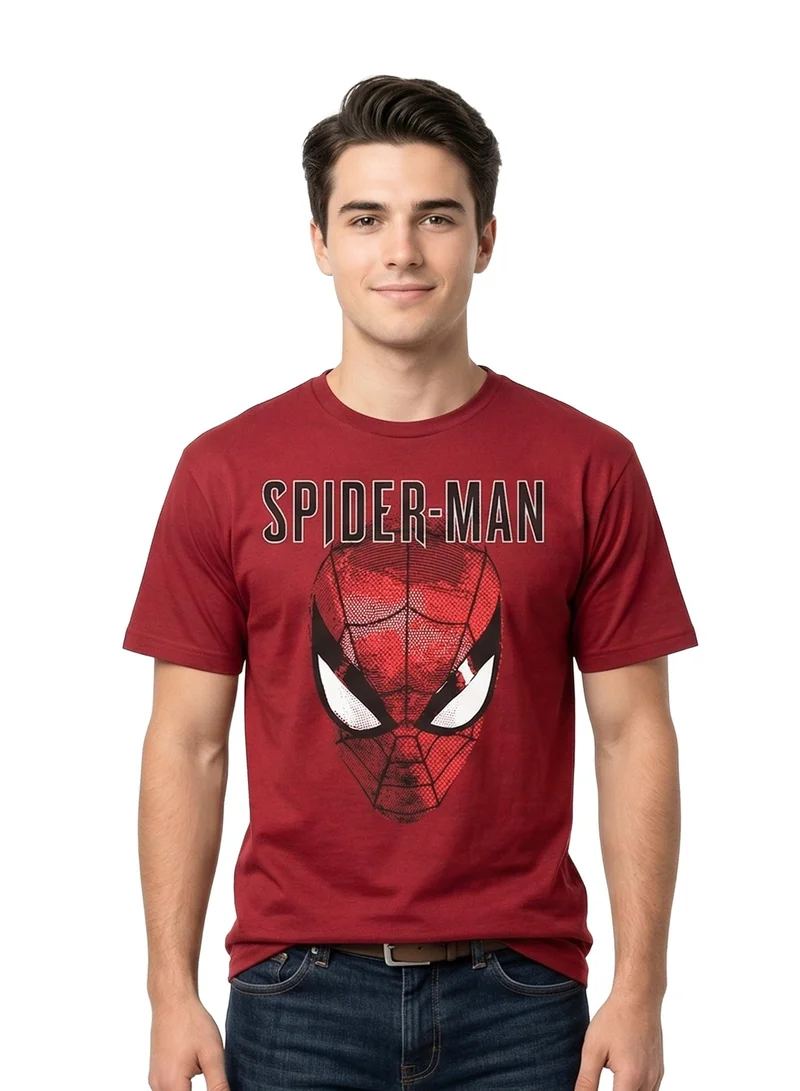 مارفل Men’s Marvel Spider-Man Oversized Drop Shoulder Graphic T-Shirt