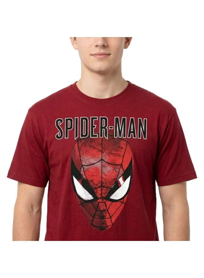 MARVEL  Men’s Marvel Spider-Man Oversized Drop Shoulder Graphic T-Shirt for Men | Best Price UAE