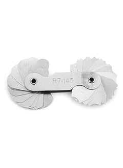 PROMASS 4pcs Stainless Steel Fillet Gauge, Radius Fillet Gauge, Radius Gauge, Measuring Tool, R0.3-1.5/ R1-6.5/ R7-14.5/ R15-25  - Image 4