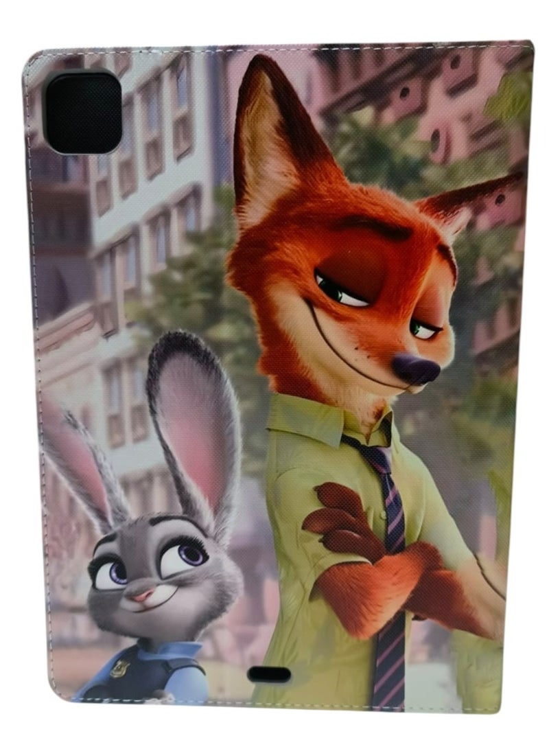 Zootopia Print Kids Shockproof Case for iPad Pro 11 Inch 3D Cartoon Case (2022/2021, 4th/3rd Generation), iPad Pro 11 Inch Cover - Image 1
