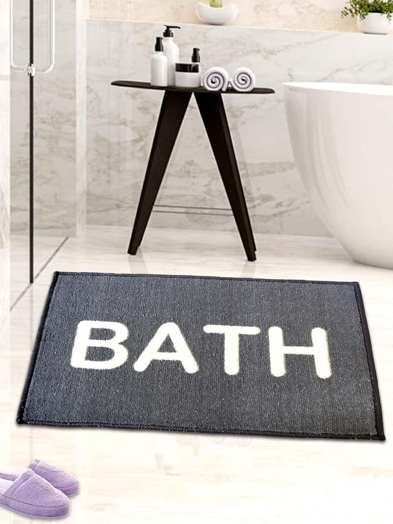 Athom Trendz Athom Living Easy Home Designer Soft Anti Slip Bath Mat 3 8X58 cms - Image 5