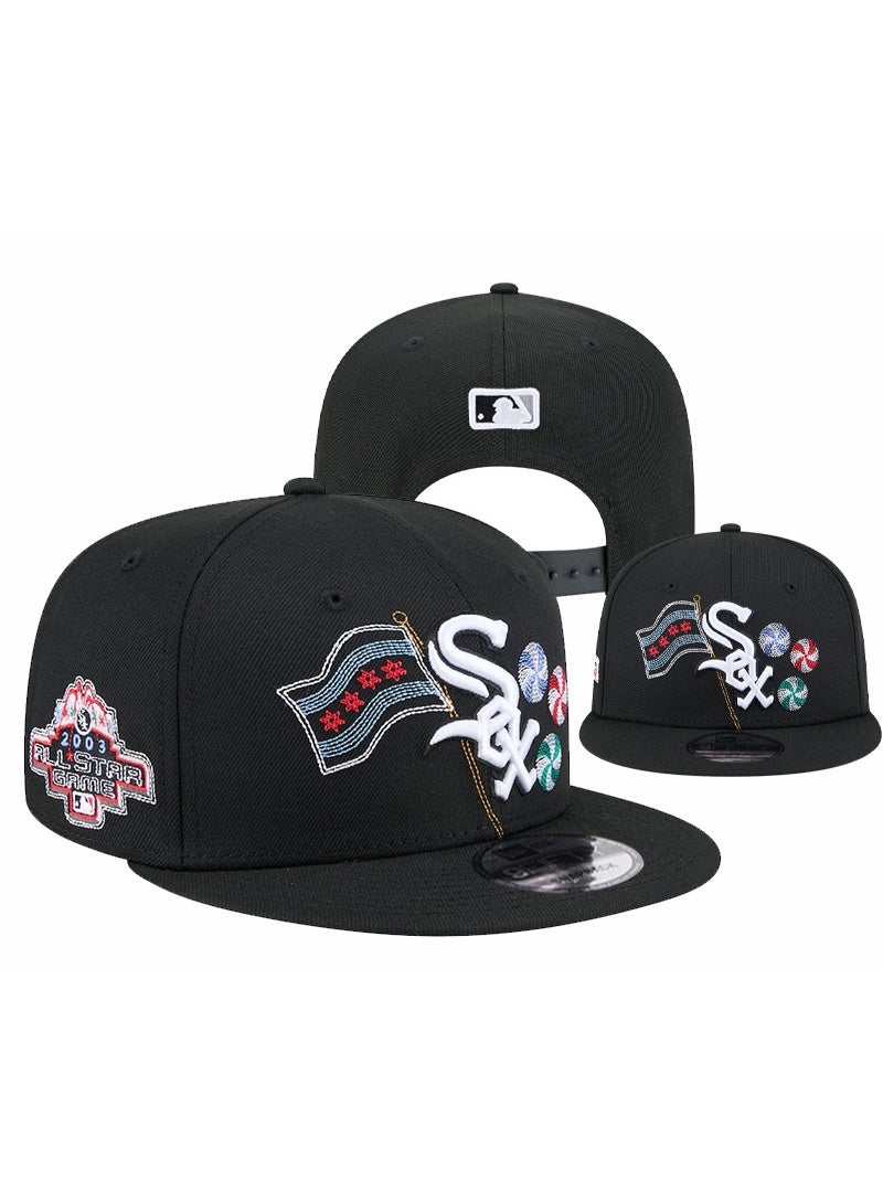 NEW ERA Chicago White Sox 2003 All - Star Game Black Snapback Hat